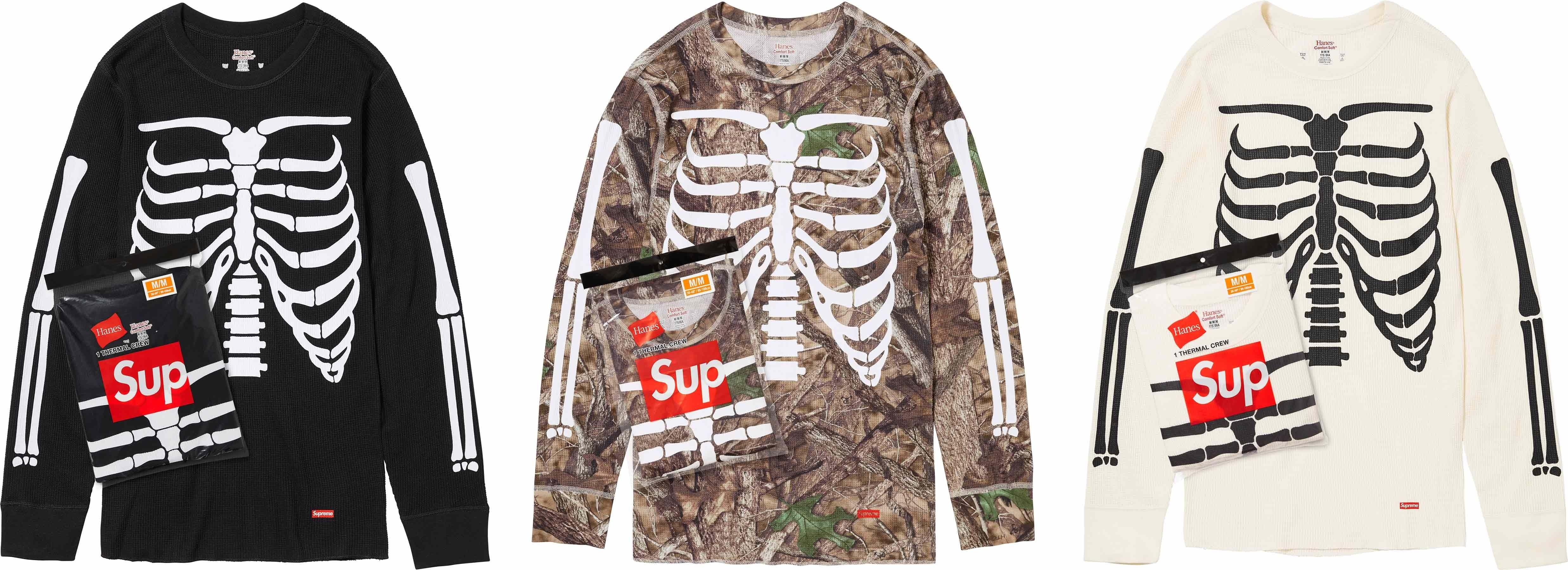 Supreme®/Hanes® Bones Thermal Crew (1 Pack)